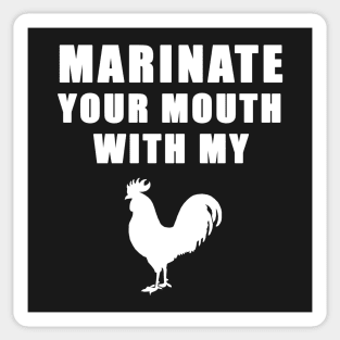 Marinate Your Mouth Sticker